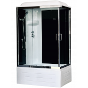 Душевая кабина Royal Bath RB8100BP6-BT-CH-L (черное/прозрачное)